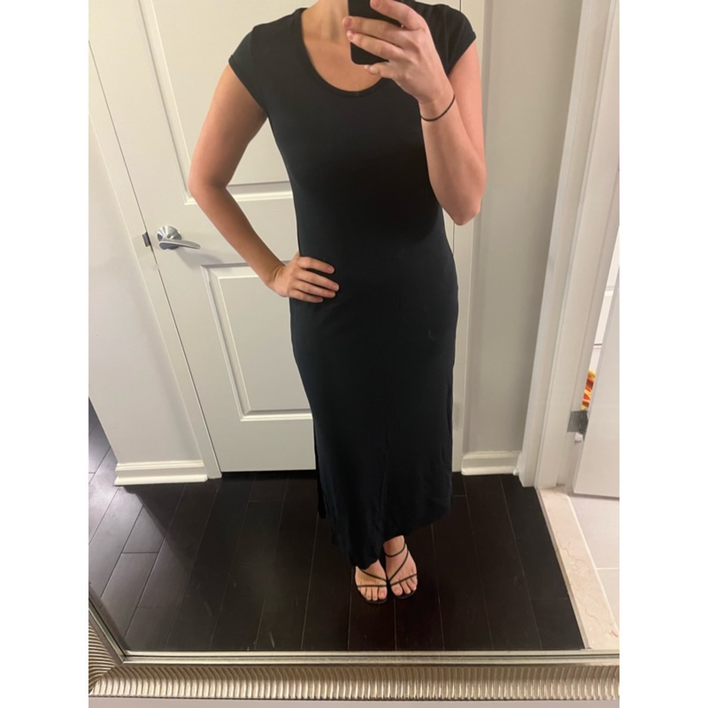 Old Navy Black Short Sleeve Dress
